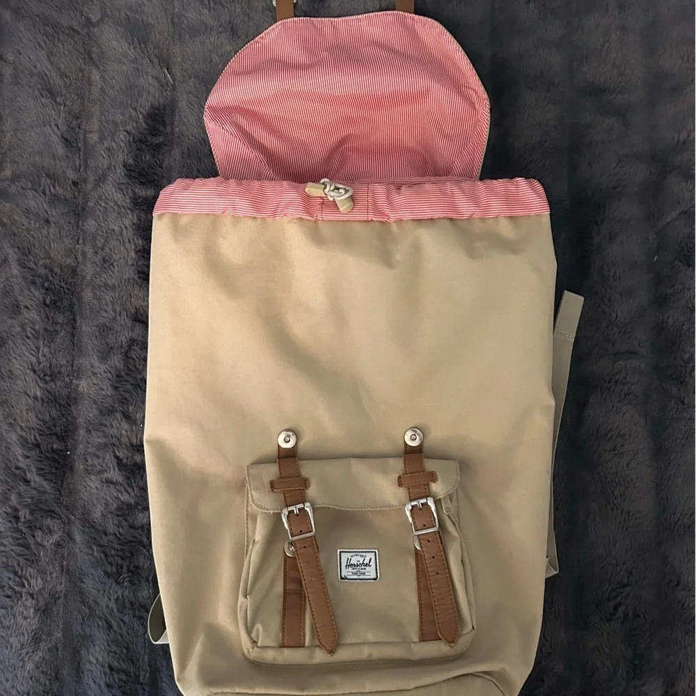 Herschel Supply Co. Men's Little America Backpack - Cub/Tan - Picture 4 of 16